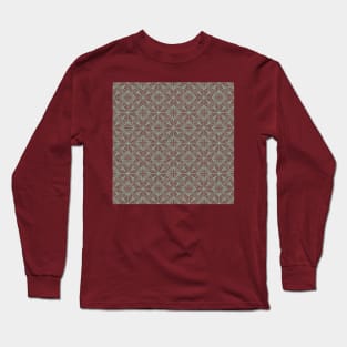 Geo Squares 2 Mint Green Long Sleeve T-Shirt